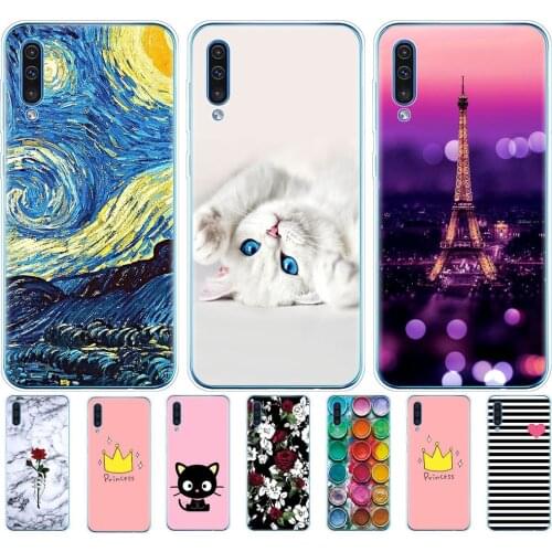 For Samsung Galaxy A30S Case Silicon Transparent Back Cover Phone Case For Samsung A30 A307 A307F SM-A307F Soft Case 6.4 cute