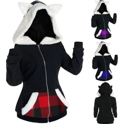 WOCLEILIY Hooded Sweatshirts For Women