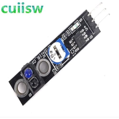10PCS 1 channel tracing module/ Intelligent Vehicle tracking probe infrared /black white line detection sensor KY-033