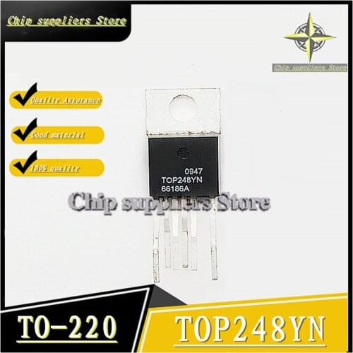 10PCS) TOP248YN TO220-6 Power management chip New and original