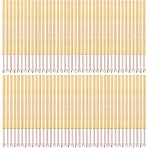 100 Pcs Spring Test Probe Pogo Pin P100-E2 Dia 1.36mm Length 33.3mm