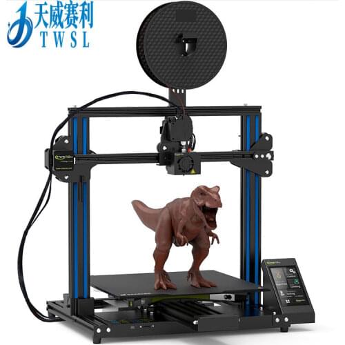 Auto Leveling 3D Printer FDM DIY Kit Resume Printing Large Size 250*300*300 4.3inch Touch Screen TMC2208 3D Print Mold Printer
