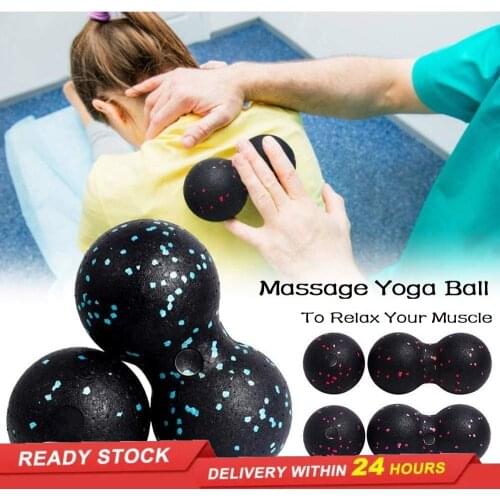 Peanut Ball Acupoint Massage Ball Foot Massage Rolling Ball Yoga Relaxation Ball Fascia Ball Fitness Exercise Relieves Pain