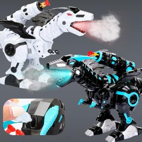Mist Spray Remote Control Dinosaurs Toys Electric Dinosaur RC Robot Animals Educational Toys for Children Boys Gifts