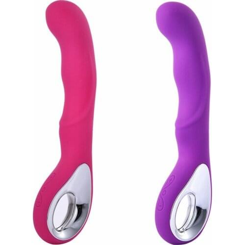 G Spot Shocker Vagina Vibrator Dildo AV Rod Magic Wand USB Rechargeable Female Masturbation Full Body Sports Massager