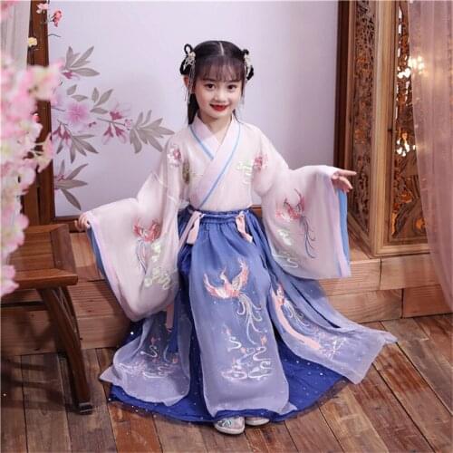 Cosplay Costume Girl Tang Suit Hanfu Ancient Chinese Style Traditional Princess Dress Hanfu