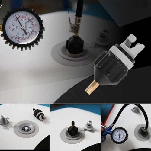 HOT SALES Inflatable Rowing Boat SUP Stand Up Paddle Board Kayak Pump Air Valve Adapter