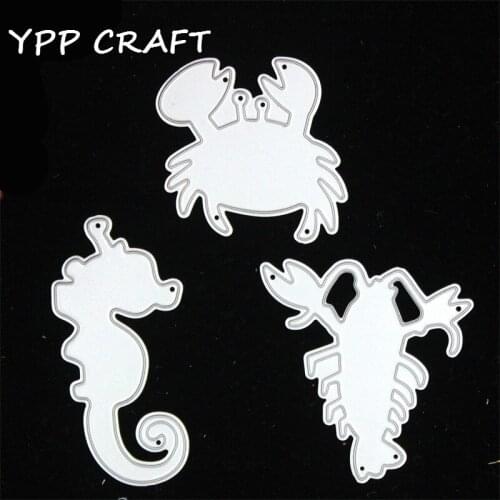 YPP CRAFT Crab Metal Cutting Dies Stencils for DIY Scrapbooking/photo album Decorative Embossing DIY Paper Cards