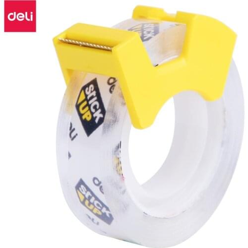 DELI EA30511 Invisible Tape Easy cut strong adhesive non toxic office school stationery tapes
