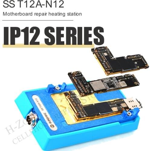 SS-T12A 4-in-1 motherboard layered heating station snap fixed Constant temperature Suitable for IP12/12 Pro/12 Pro Max/12 Mini