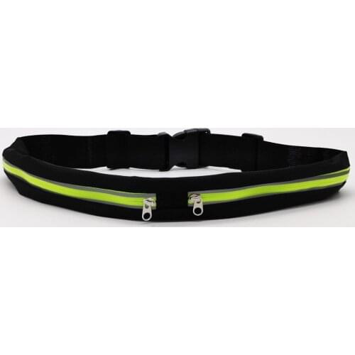 Outdoor stretch Sports waist Bag ladies fitness running riding anti-theft waterproof mobile Phone Bag invisible Belt