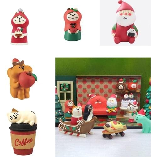 Newborn Photography Props Mini Creative Doll Gifts On Christmas Eve Resin Furnishing Articles Accessories Baby Photo Props