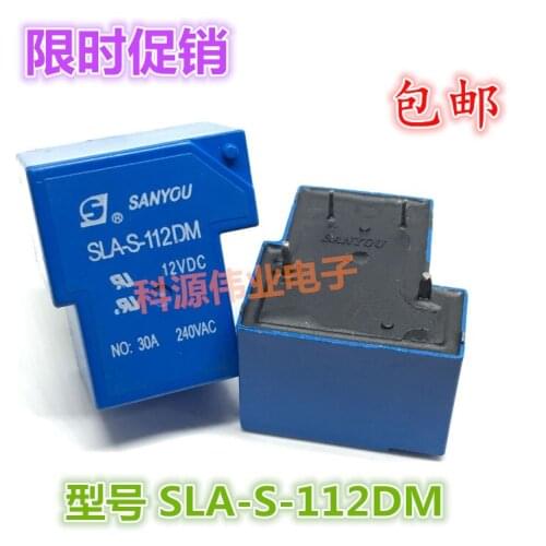 Relay SLA-S-112DM 112DMJ 30A 250VAC T90 5PIN 4PIN