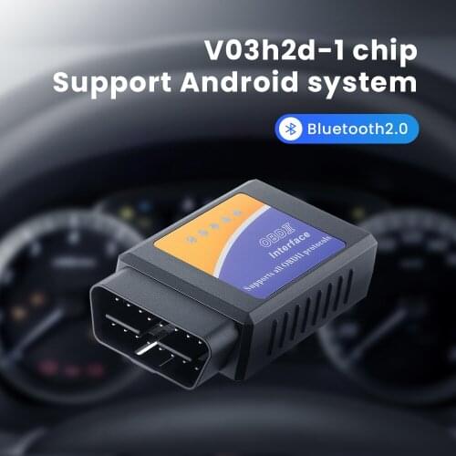 ELM327 V1.5 Bluetooth 2.0 OBD 2 II Scanner ST Chip OBD2 OBDII Car Diagnostic Scan Tool for Android PC