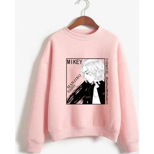 Hoodie Tokyo Revengers Sweatshirt Tops Men Women Japanese Anime Casual Loose Top Spring Loose Cotton Female Hoody