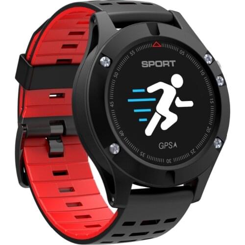 F5 GPS waterproof smartwatch is suitable for iPhoneAndroid monitoring temperature and heart rate outdoor sports bracelet