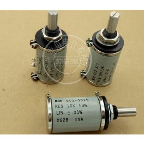 [VK] Used SPECTROL MOD 502-0315 10K ±0.05% 10 multi-turn potentiometer switch