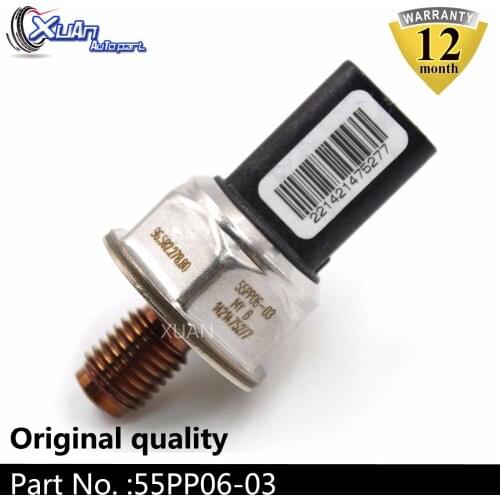 XUAN 55PP06-03 Fuel Rail High Pressure Regulator Sensor Valve For Citroen C2 C3 C4 C5 Berlingo Dispatch Picasso 1.4 1.6 2.0 HDi