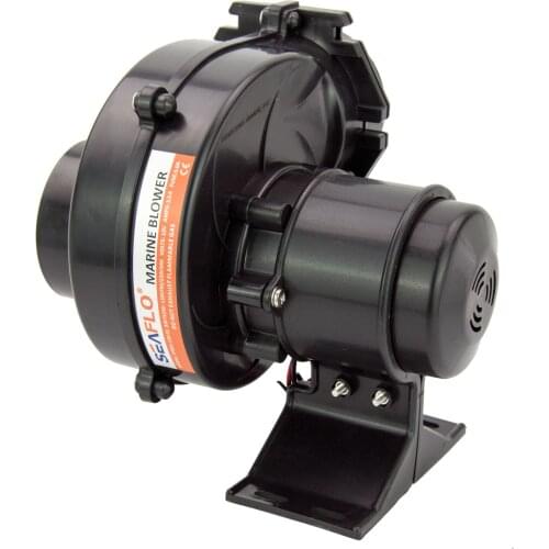12V Bilge Blower 130CFM Flange Flex Mount Air Ventilation Fan