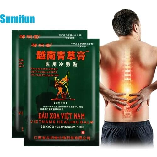 16pcs Vietnam Pain Relief Patch For Back Neck Knee Lumbar Ache Joints Orthopedic Arthritis Plaster Herbal Medical Stickers C2357