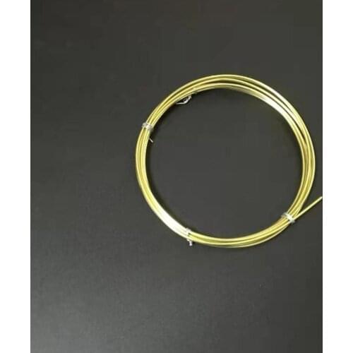 2 Meters ,1.2/1.5/1.8/2 mm diameter H65 CuZn36 CW507L C27000 Brass Wire Industry DIY Wire