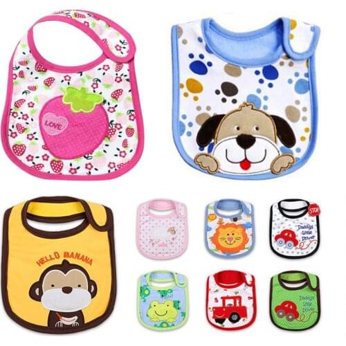 Baby Cotton Bib Newborn Saliva Towel for 0-2years Baby Boys Girls Soft Comfortable And Anti-dirty Baby Product Fashion 20*35CM