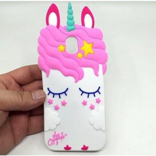 For Samsung Galaxy J5 2017 Case J530 J5 Pro J530F SM-J530F Unicorn Soft Silicone Phone Back Cover For Samsung J5 2017 EU Case