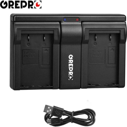 EN-EL1 ENEL1 NP-800 Battery Charger for Nikon Coolpix 500, 775, 880, 885, 990, 995, 4300, 4500, 4800, 5000, 5400, 5700, EN EL1