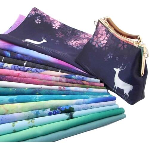 Cotton Fabric The Cloth Patchwork Fabrics By The Meter Fabric For Needlework Patchwork Accessories 40*49CM Positioning Fabric