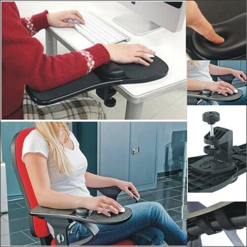 Computer Mouse Elbow Arm Rest Support Chair Desk Armrest Home Office Wrist Mouse Pad