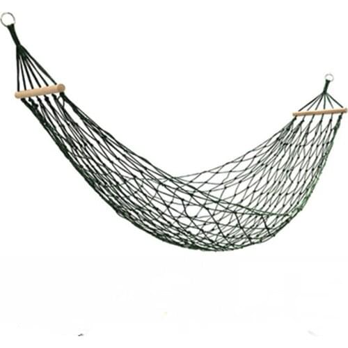 Short stick net hammock nylon hanging net bag outdoor supplies camping outdoor adult dormitory camping supplies Amazon hot sale
