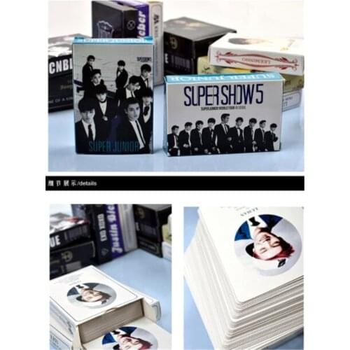 Kpop EXO WANNA ONE BTOB Poker Playing Cards Fanart Pictures Art Book Gifts Collection New