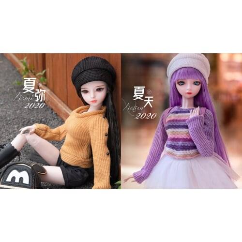 NEW arrive 1/3 BJD Doll 56cm adult female Plastic joint moveable doll includes the doll clothes and shoes