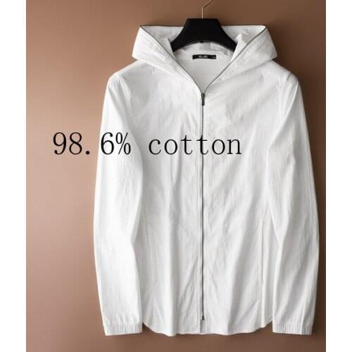 MEI QIU MEI Hooded Jackets For Men