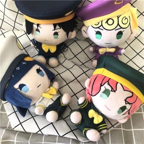 Anime JoJos Bizarre Adventure Golden Wind Bruno Bucciarati Cosplay Cute Plush Stuffed Doll Throw Pillow Kawaii Toy Xmas Gifts