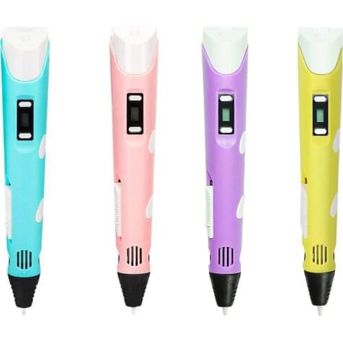 3D Pen Original DIY 3D Printing Pen With 1.75mm ABS/PLA Filament Creative Toy Birthday Gift For Kids Design Drawing
