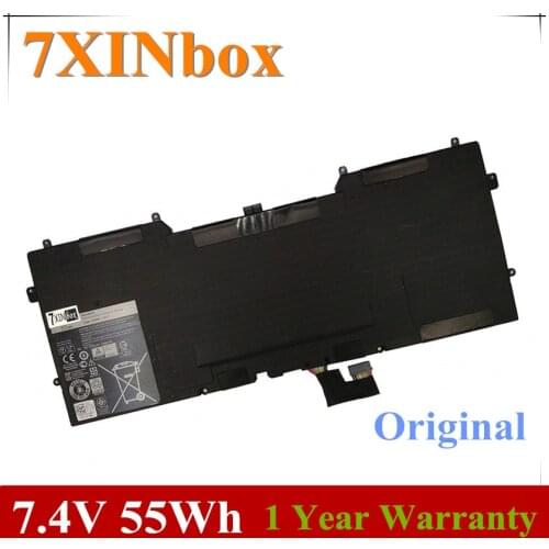 7XINbox 7.4V 55wh Original PKH18 C4K9V Laptop Battery For Dell XPS 12 13 9Q33 9333 L221x 13-L322X 12D-1708 Notebook Tablet