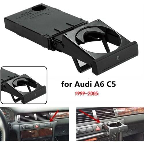 Suitable for 98-05 Audi A6 C5 original upgrade water cup holder instrument panel cup holder center console beverage holder base