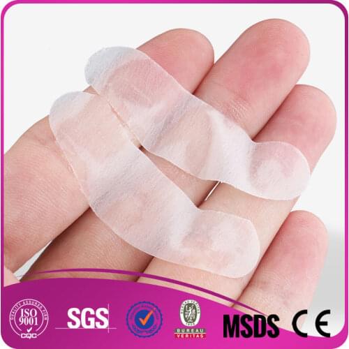 Thin gel eyelash patch flexible 10 pairs/5pack Silver Pack Lint Gel Under special Eye Pad Patch Collagen Hyaluronic eye pads