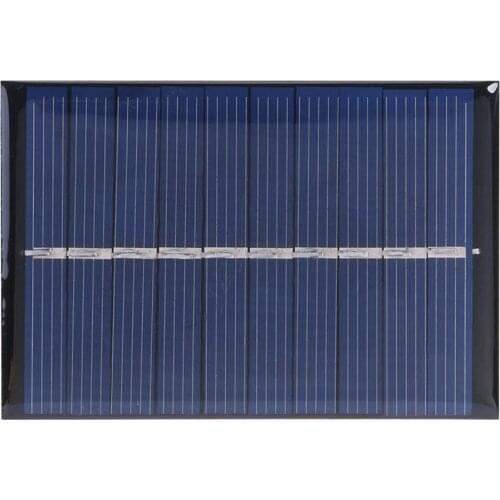 0.6W 5V 280mA Solar Charger DIY Solar Cell Battery Charger for Lighting System for Courtyard Small Households Lamp Lighting