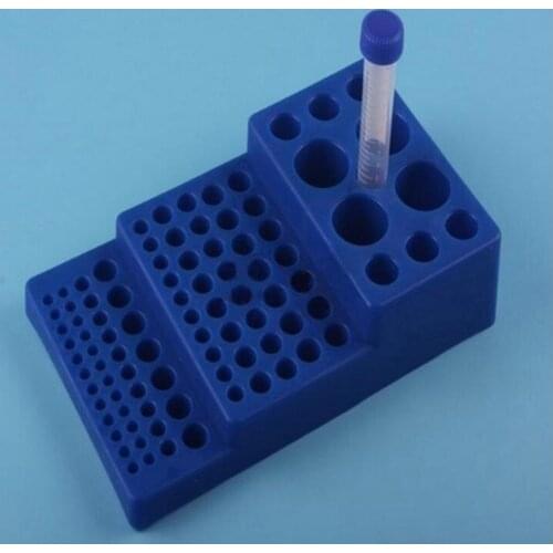 1pcs plastic Ladder-type 0.2ml to 50ml Multifunctional centrifuge tube rack centrifugal pipe holder test tube stander
