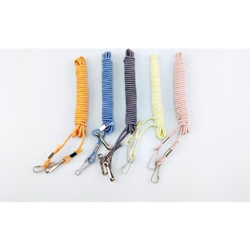 1PCS Fish Pole Rod Protector Elastic Rubber Rope Line Fishing Tackle Safty Lanyard Multifunction Outdoor Tool J291