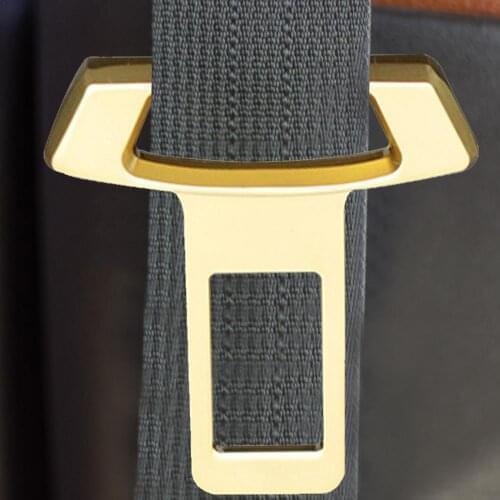 2Pcs Universal Car Seat Belt Clip Auto Seat Belt Lock Buckle Extender Safety Buckle Converter Accessories Interior Accessories