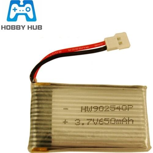 3.7V 650mAh Lipo battery Wholesale X5C Cheerson CX-30668-A8H9D Lipo battery 3.7 V 650 mAH XH plug 902540