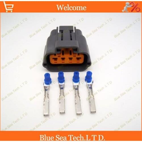 5 sets 4 Pin/way 2.2mm,Car Waterproof Electrical connector,Auto oxygen sensor plug for Honda,Toyota,car Motorcycle ect