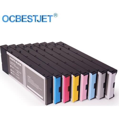 8Colors/Set T5441-T5448 T5441 Compatible Ink Cartridge Filled With Dye Ink For Epson Stylus Pro 4000 7600 9600 Printer 220ML/PC