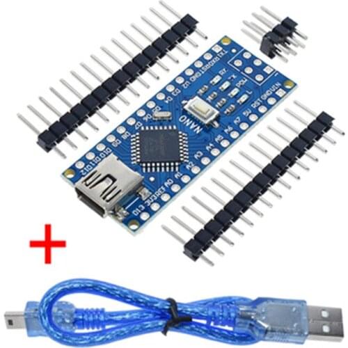 Promotion For arduino Nano 3.0 Atmega328 Controller Compatible Board Module PCB Board without USB V3.0