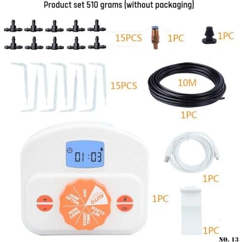 Automatic Intelligent Garden Watering Pump Controller Plants Drip Irrigation Device Indoor Water Pump Timer Watering System Kit