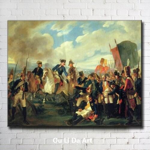 Classical court palace figures war soldier scenery oil paintings canvas printing printed on canvas wall art decoration picture