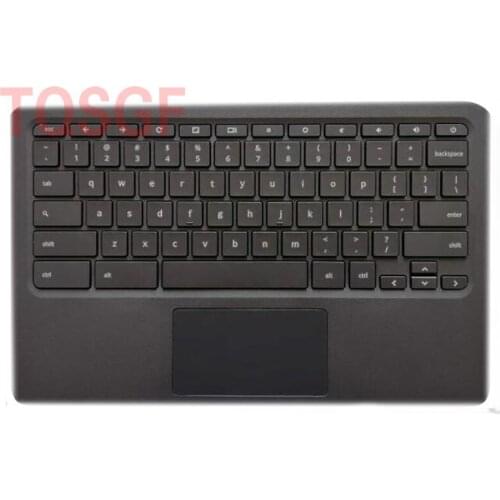 New and Original Top Cover Upper Case for HP Chromebook 11A G8 EE TPN-Q232 11A G8EE Black